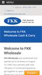 Mobile Screenshot of fkkwholesale.com